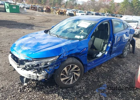 2017 Honda Civic Ex from USA, damaged, VIN 2HGFC2F71HH529094